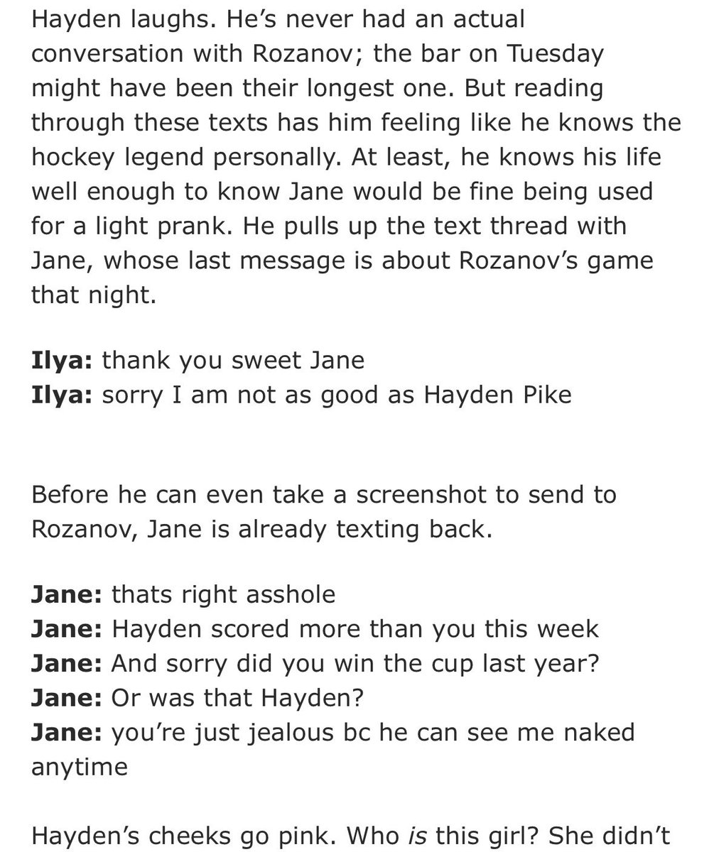 hayden accidentally swaps phones w ilya and texts shane….this is incredible i am giggling and kicking my feet