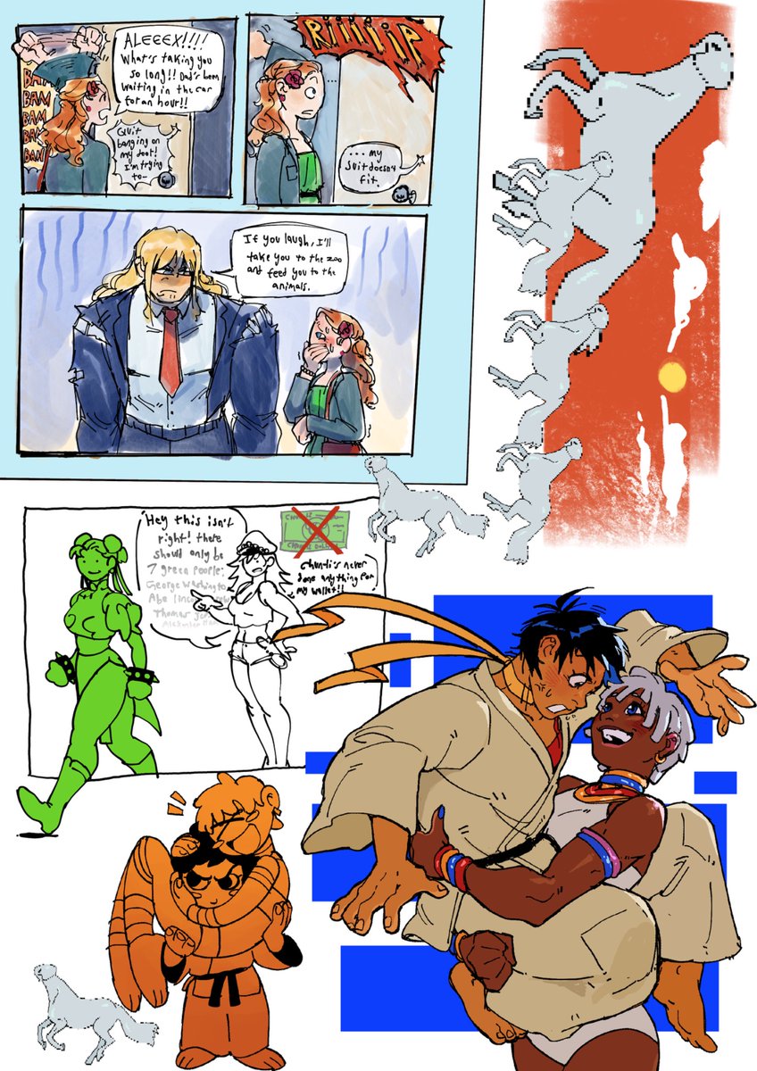 I’m pretty proud of the equine twelves in particular