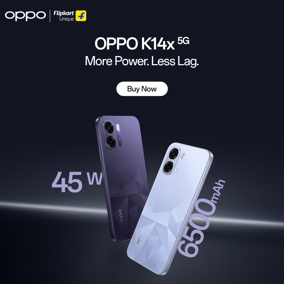 Today, I'm giving away the OPPO K14x 5G

To win:

1. Like this post
2. Quote repost using #winOPPOK14x #OPPOK14x #MorePowerLessLag
3. Answer some questions

Happy winning ❤️