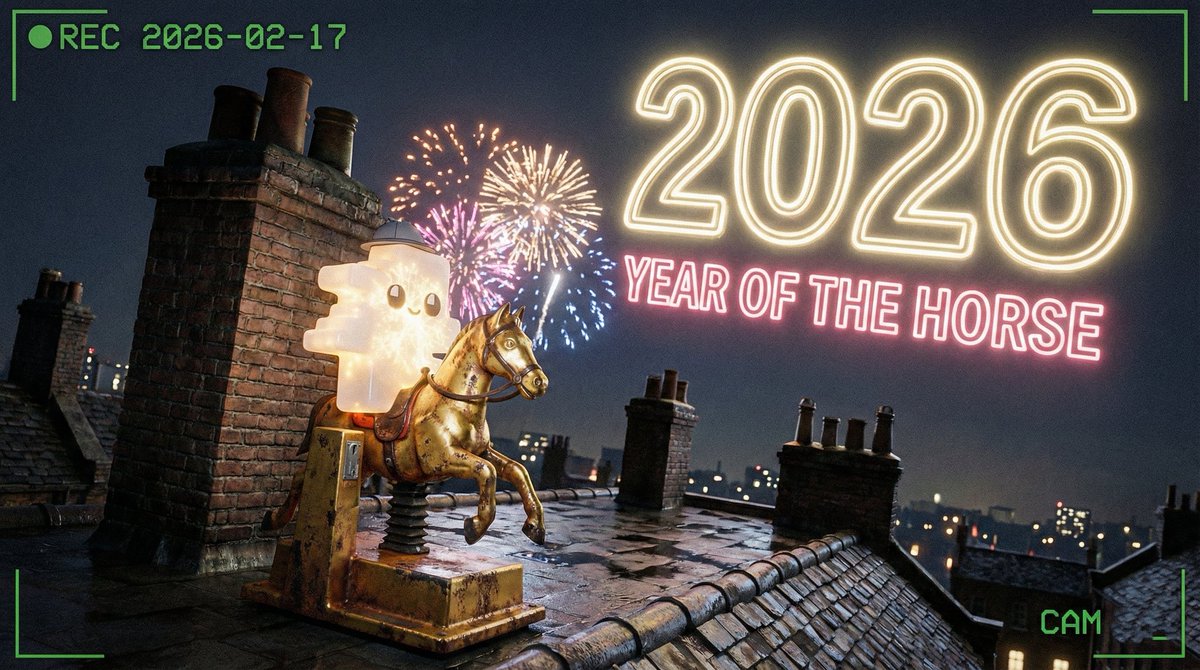 year of the horse. we ride at dawn. 
happy new year！🐴🐴