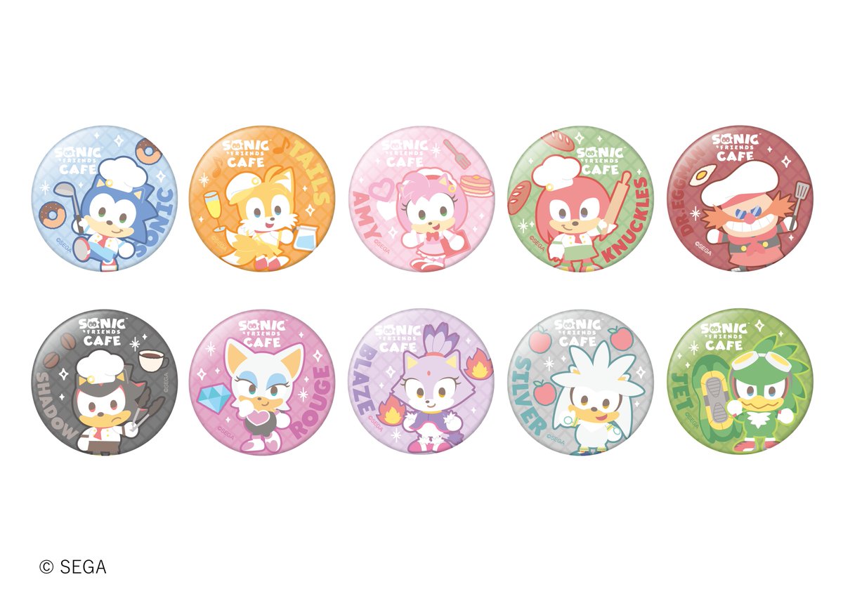 ◤『SONIC＆FRIENDS』 × and GALLERY ◢ #コラボカフェ 事後通販