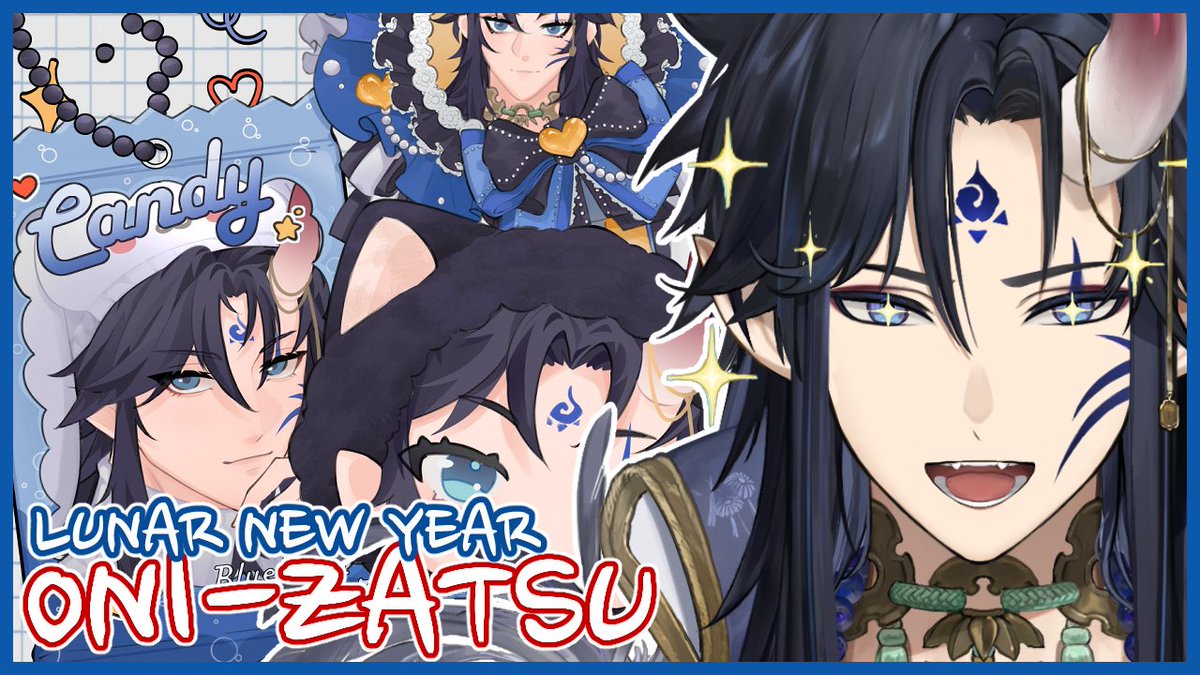 【 ONI-ZATSU 】

🧧🧨HAPPY LUNAR NEW YEAR🧨🧧

📅| 16 FEB - 10:00 PM JST / 5:00 AM PST / 2:00 PM CET
📺| youtube.com/live/yVsRvhBY2…

🎨| @/spicy_wontons
#AltusZendoji