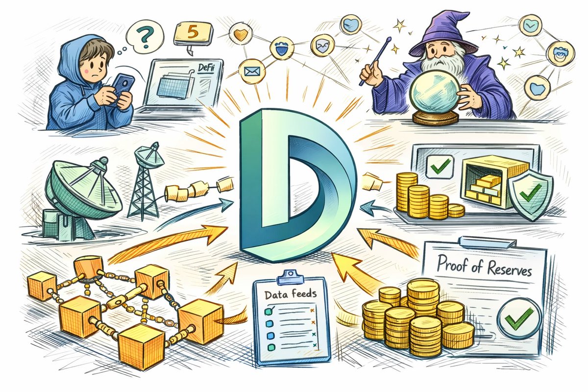 Web3 apps can’t magically know what the real price is or if reserves actually exist, they need oracles to pull that truth on-chain.

That’s why <a href="/DIAdata_org/">DIA | Cross-Chain Oracles for Web3</a> matters, fam.

They’re running 20k+ data feeds across 60+ chains, with transparent price data and proof-of-reserve info