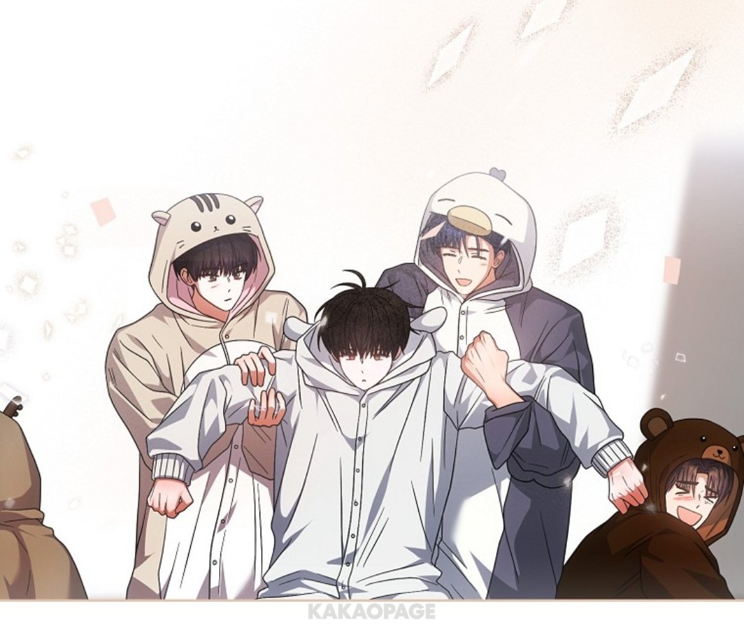 동갑즈 형아들사이에낑겼즈