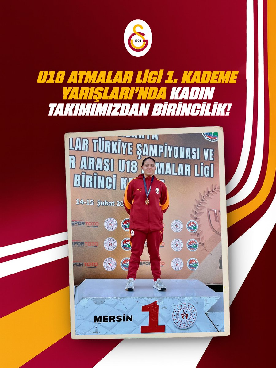Galatasaray Atletizm tweet media