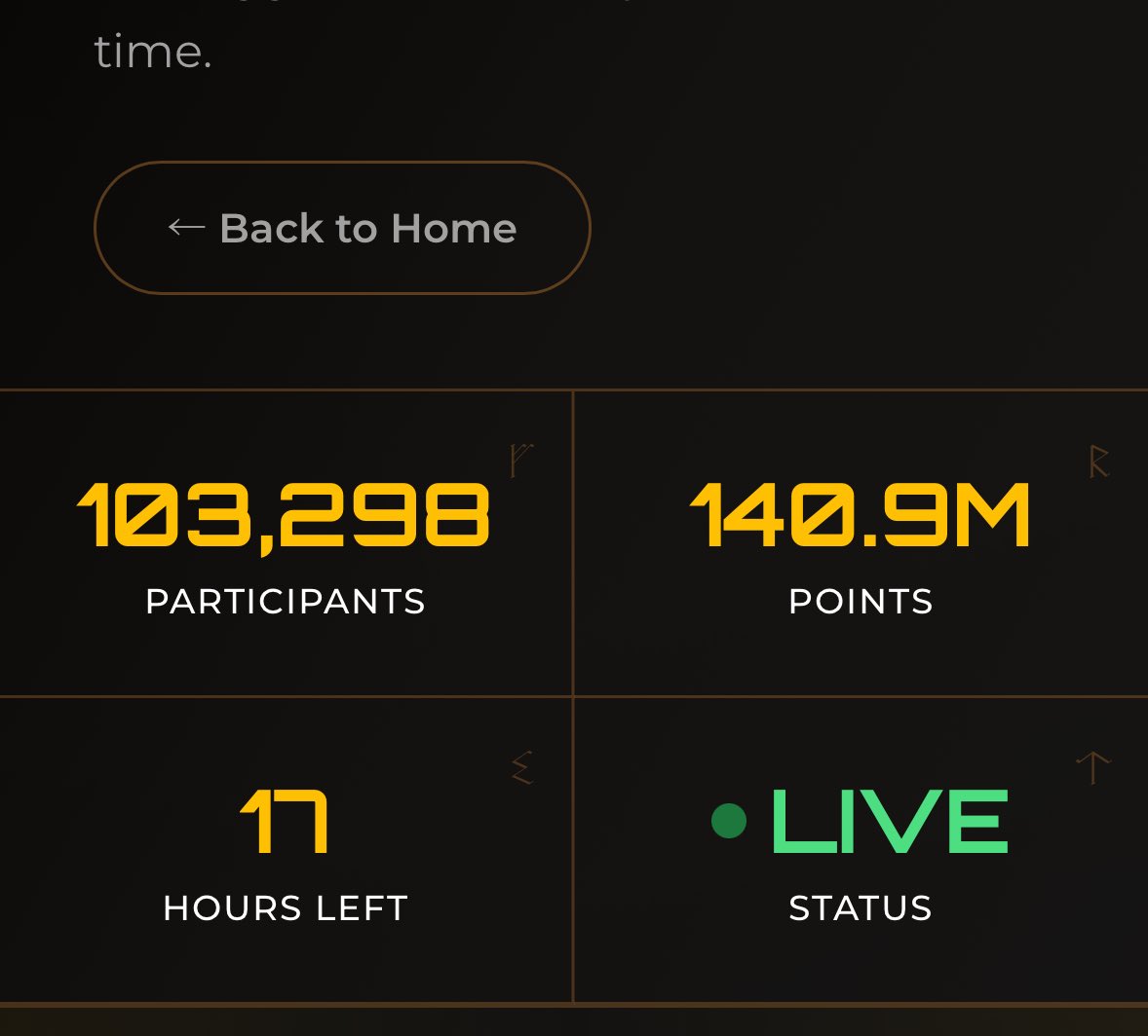 GOOD MORNING Fam

Great news for <a href="/Zetarium_/">Zetarium</a> community.🔥

here’s what your points would give you.

5k points = $1,250
10k points = $2,500
40k points = $10,000
50k points = $12,500
100k points = $25,000

Source by <a href="/xEMINENTx/">𝗘𝗠𝗜𝗡𝗘𝗡𝗧🪸</a>