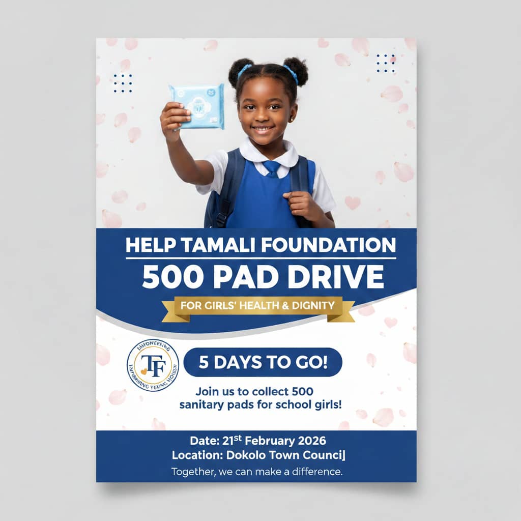 5 days to this amazing event, come through let's support girl child ❤️ on 21st Feb.  Good morning friends of Ngora