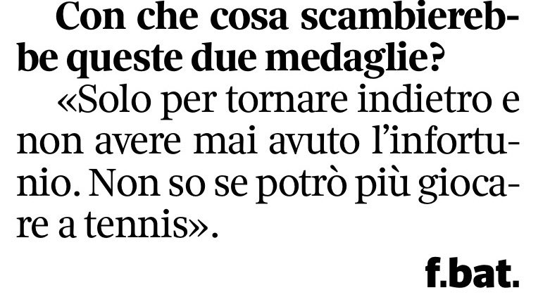 Ha vinto due🥇olimpici ma non sa se potrà tornare a correre #Brignone