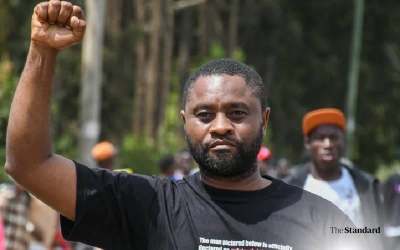 Mwabili Mwagodi is currently being held at Lunga Lunga Police Post. He was arrested yesterday en route to Tanzania on a warrant from Michael Sang of <a href="/DCI_Kenya/">DCI KENYA</a> with no crime specified. He spent the night in jail. #FreeMwabili