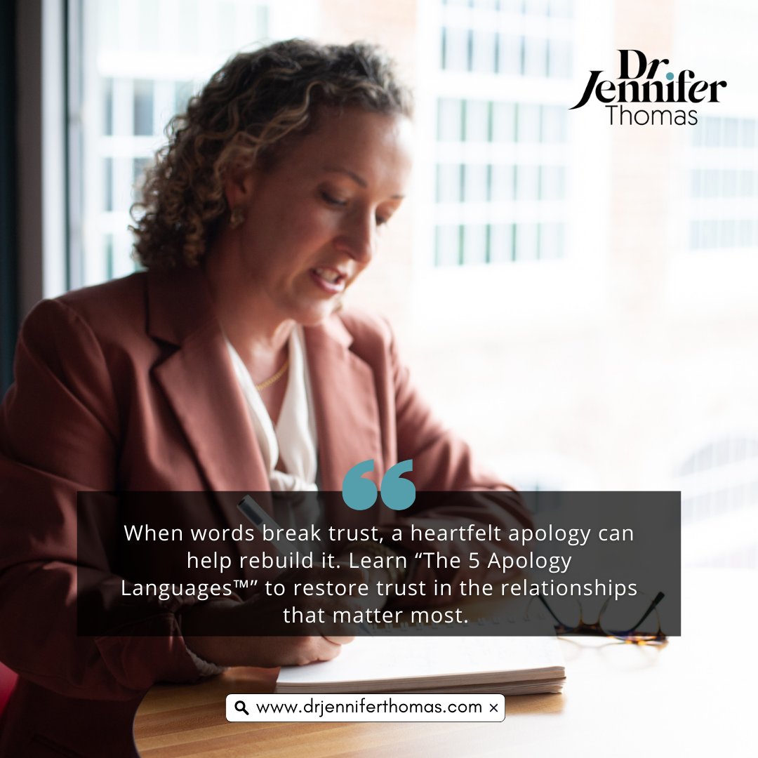 Dr. Jen Thomas (The Apology Expert) tweet media