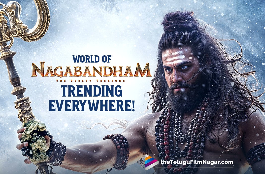 telugufilmnagar's tweet photo. The #WorldOfNagabandham making waves everywhere!๐ฑ๐ฅ
Read here to know more ๐
https://t.co/ODCPWzCclL
@ViratKarrna @NabhaNatesh #AbhishekNama #KishoreAnnapureddy @Nishithareddy85 @nikstudiosindia @AbhishekPicture #RishabhSawhney @Ishmenon @DakshaOfficial #WONB #TeluguFilmNagar https://t.co/1ATHYvW9eI