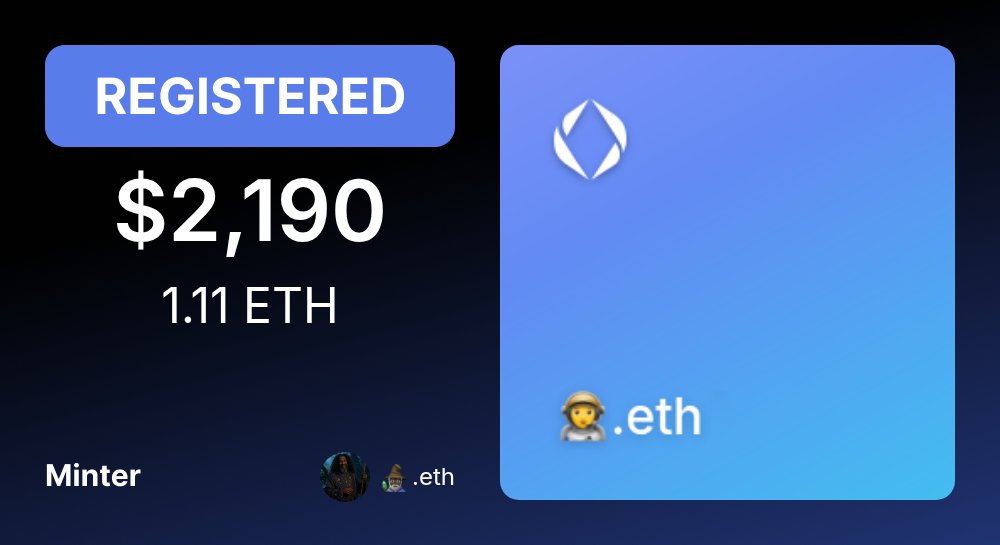 🚨 ENSMarketBot.eth tweet media