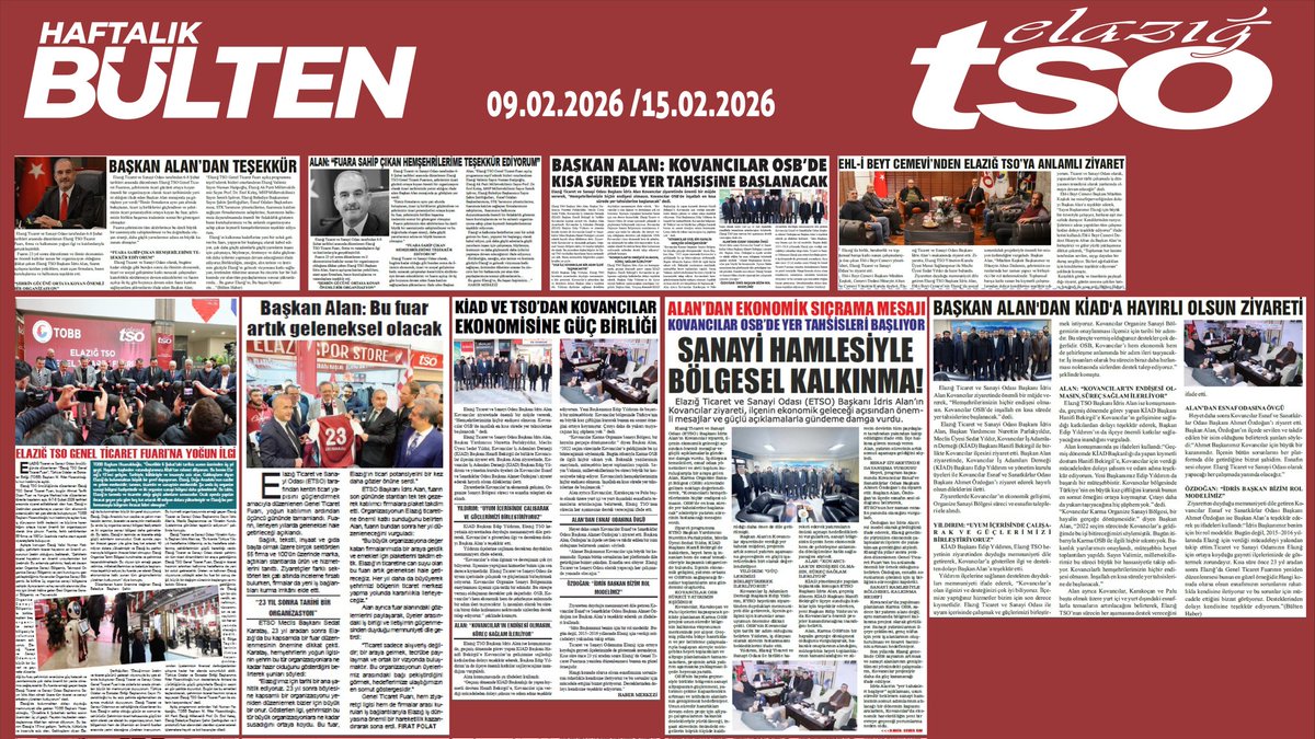 Elazığ TSO tweet media