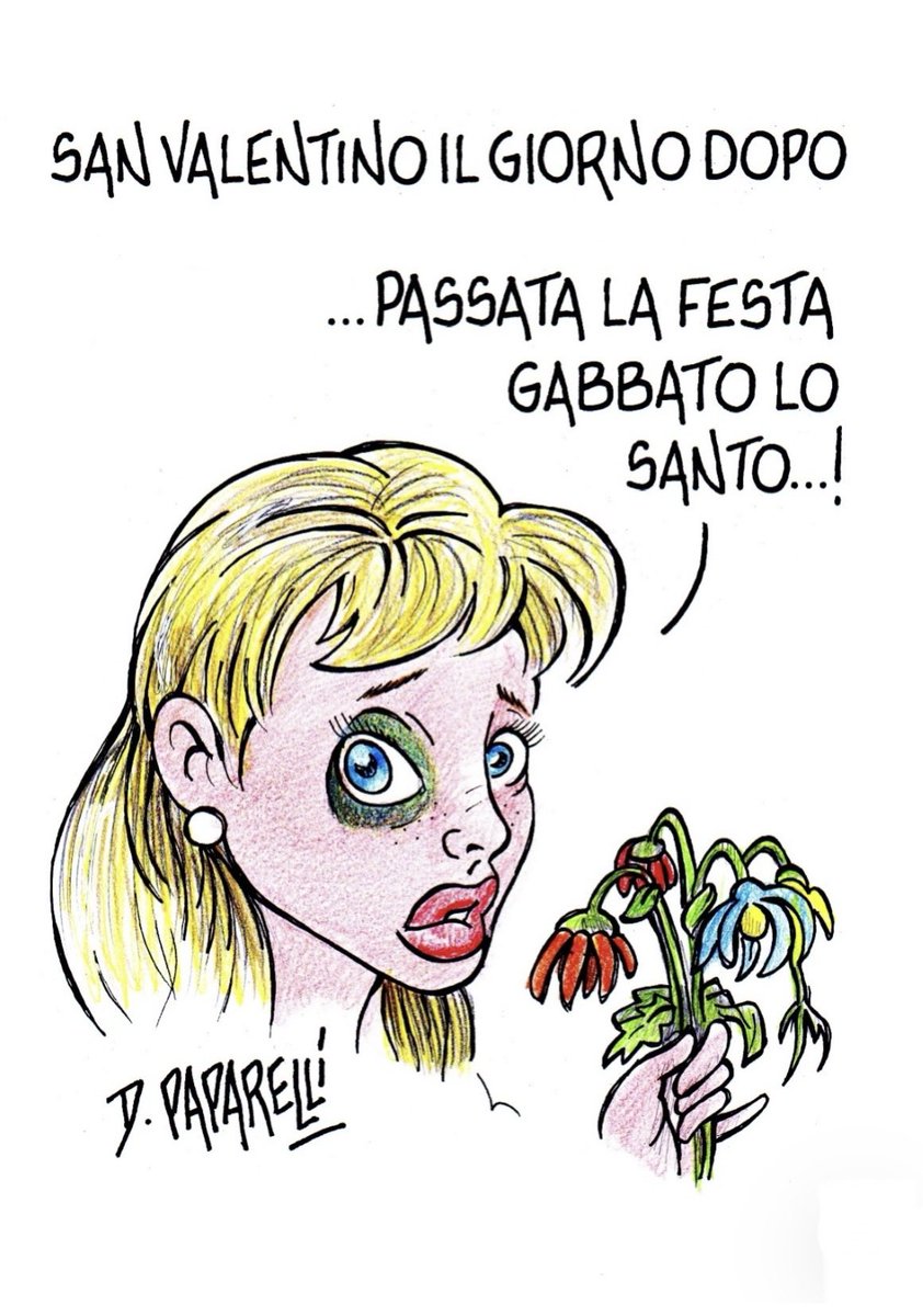 danilopaparelli's tweet photo. L’#effetto #benefico della #festa di #SanValentino dura davvero poco… https://t.co/nnEvoog2rP