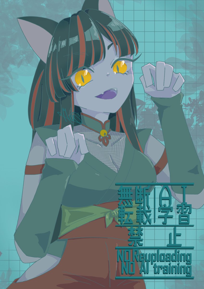 So_Mei001's tweet photo. #ねこの日 　#oc https://t.co/ncpLzzPngm