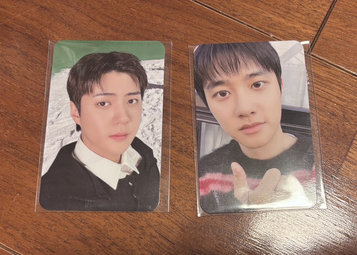 EXO REVERXE トレカ 交換 【mumo】 【譲】ギョンスもしくはセフン 【求