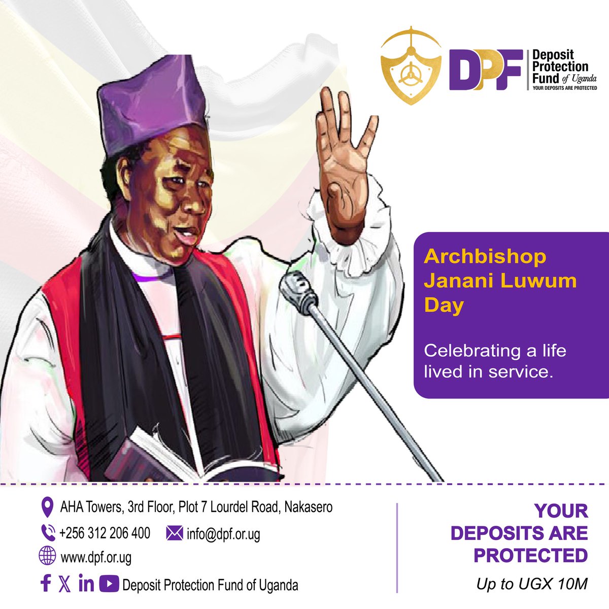 Deposit Protection Fund of Uganda (DPF) tweet media
