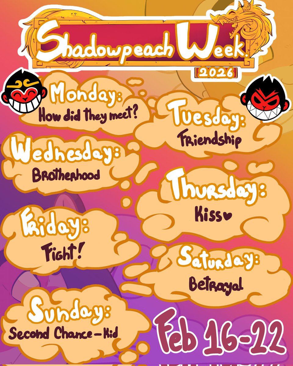 #ShadowpeachWeek2026
#shadowpeach #lmk 
Monday 
How did they meet? 
<a href="/SweetLin13love/">||SweetLin🍭||#RenewLegoMonkieKid</a> 🫰