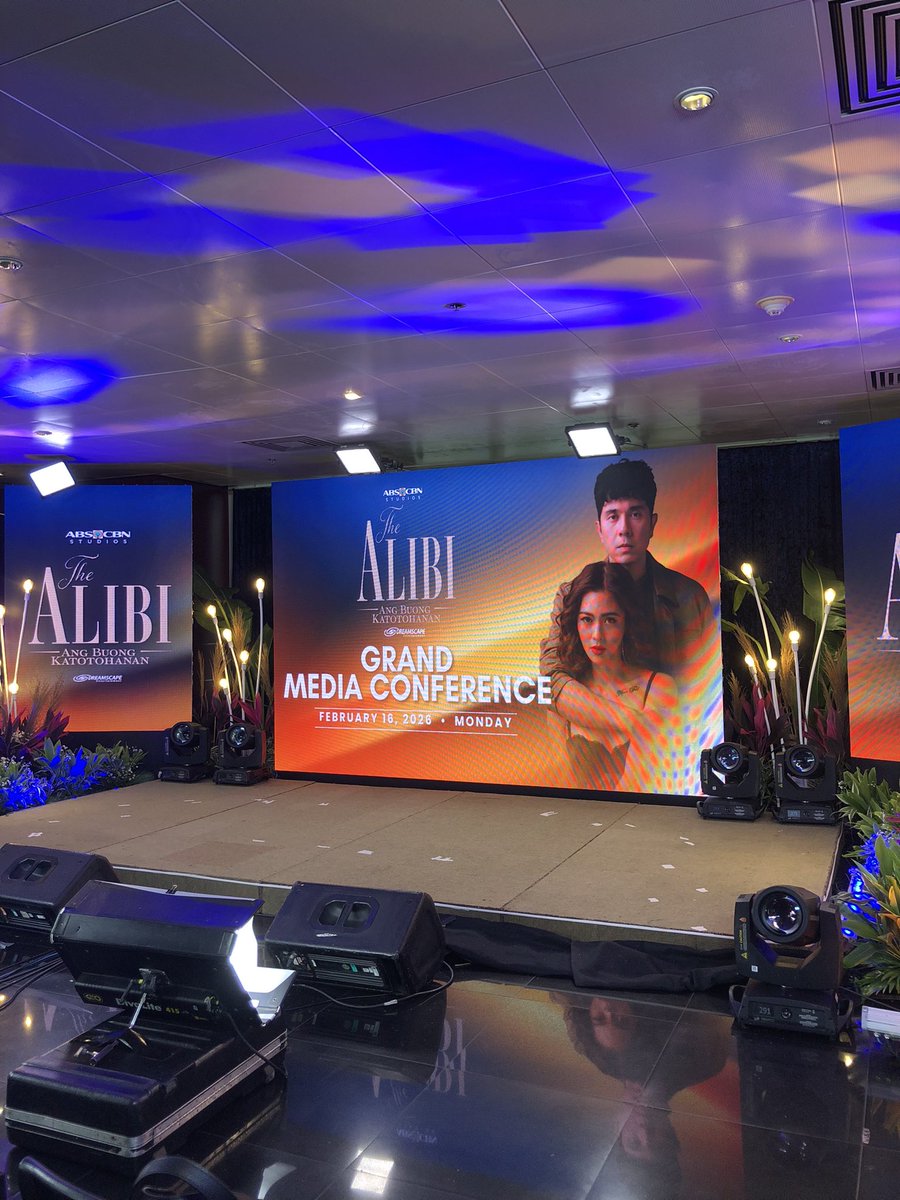 HAPPENING NOW: #KimPau is back on primetime TV!❤️‍🔥

Stay tuned for exclusive updates on #TheAlibiAngBuongKatotohanan grand mediacon.