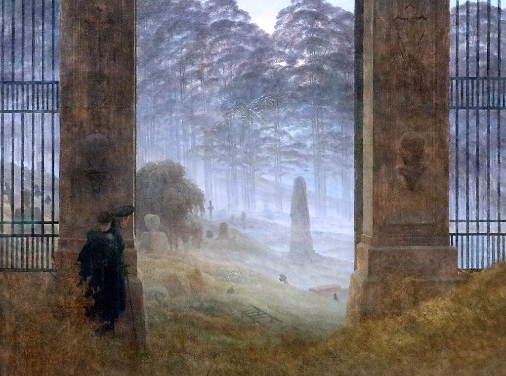 0zmnds's tweet image. Caspar David Friedrich