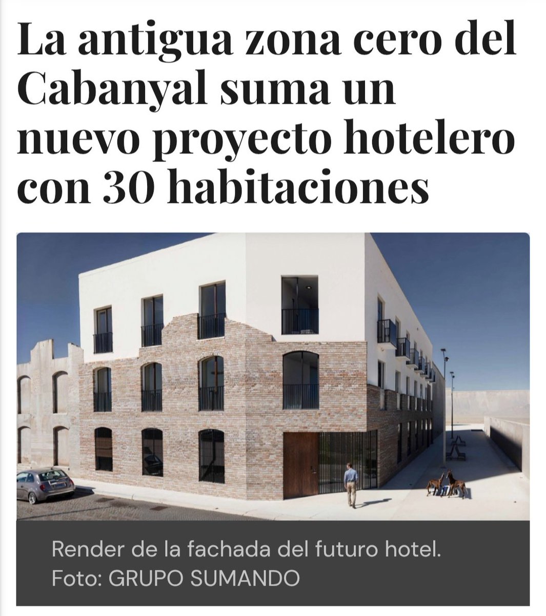 Magníficas noticias: a falta de vivienda, los inversores y constructores siguen levantando nuevos hoteles en Valencia, generando riqueza, puestos de trabajo y la expulsión de los vecinos. 👌🏼🥰
