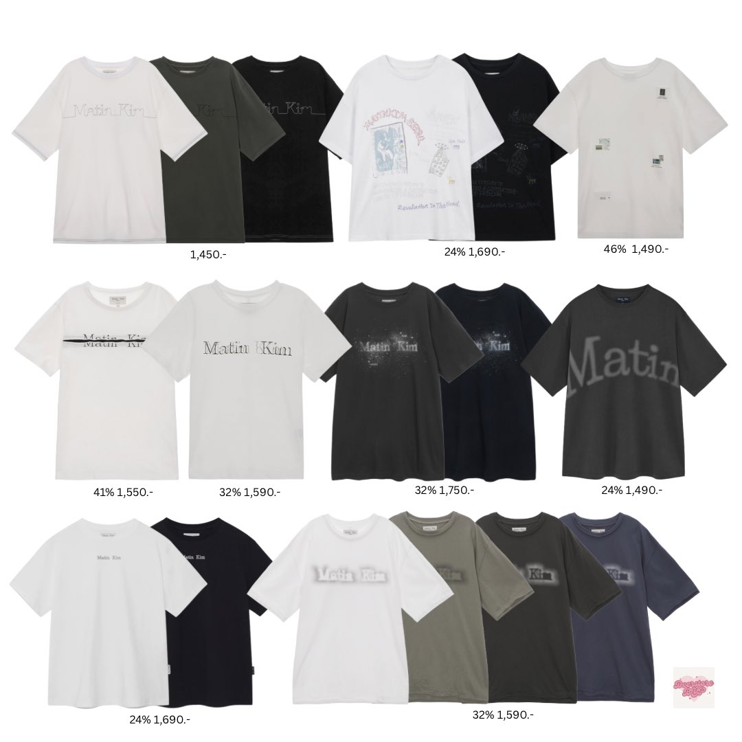 MATIN KIM — SALE UP TO 50% 
2 วันนี้ลดเพิ่มเยอะกว่าเดิม มัดจำได้ 📸⭐️