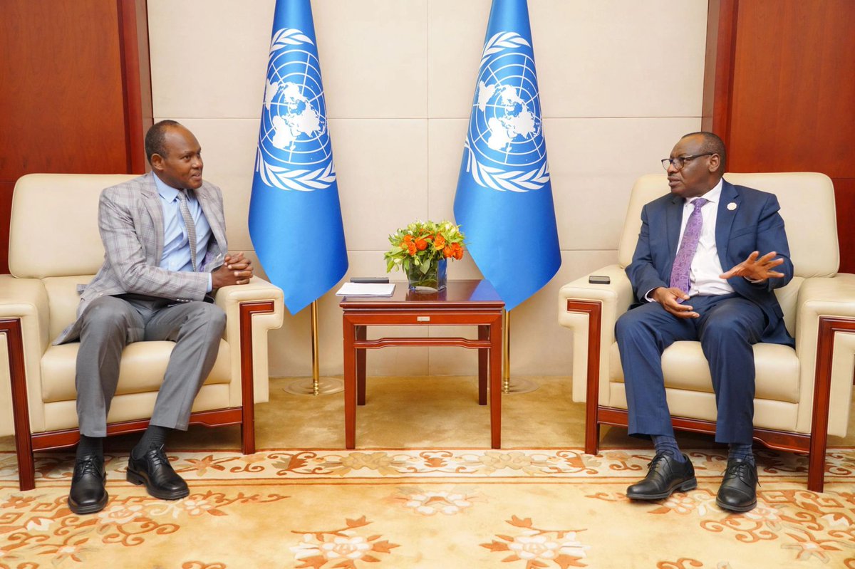 AAMFI_Sec's tweet photo. On the sidelines of the 39th AU Summit, @AAMFI_Sec met with @ECA_OFFICIAL to strengthen collaboration between policy and finance.

The focus: debt sustainability, infrastructure pipelines, risk-sharing, and reducing Africa’s cost of capital to advance Agenda 2063 https://t.co/xtQih3V6w7