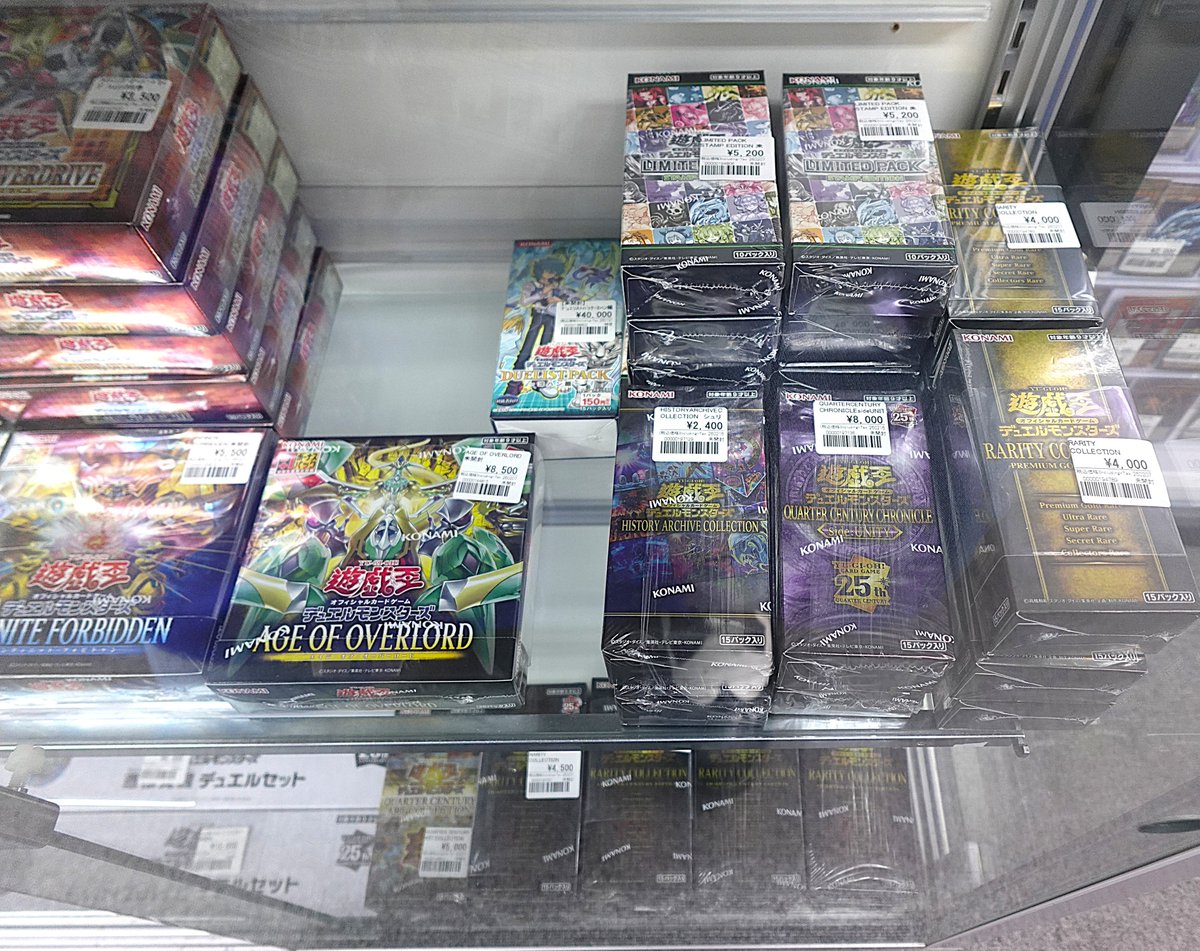 📢品出し情報📢 未開封ボックスなどを品出ししました🌸 ハーフボックも