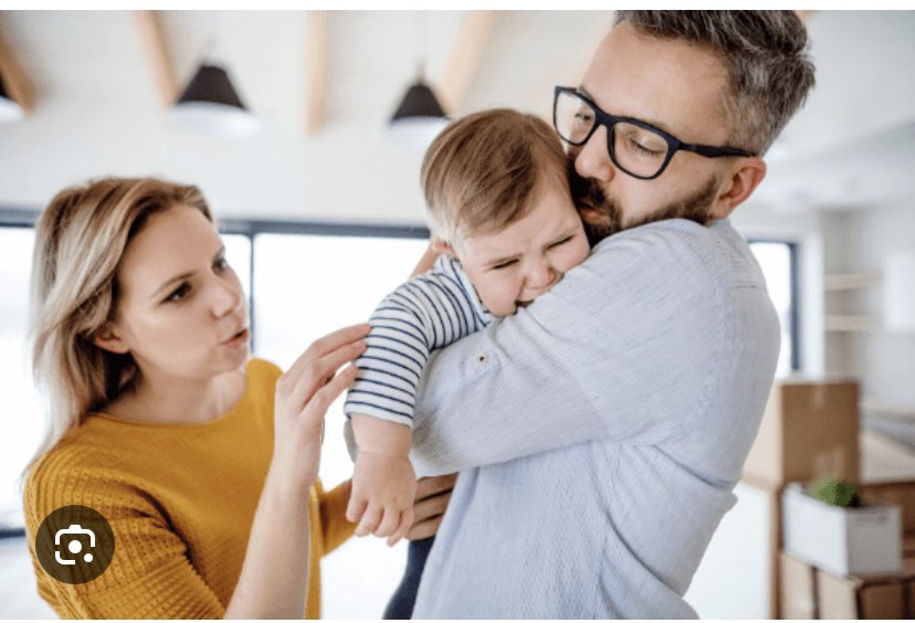 STRANGER’S ANXIETY:

Stranger anxiety is a normal developmental phase in infants (usually starting around 6–9 months, peaking at 12 months, and lasting until age 2) characterized by fear or distress,crying, screaming, hiding when exposed to unfamiliar people. 
It is completely