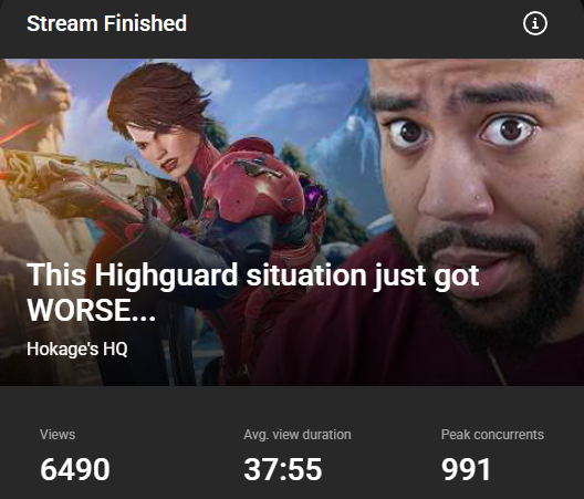 Friendly reminder to creators that it's no reason to be exclusive to a platform if they're not cutting a check. You're leaving a lot of gains on the table.

Last year I decided to finally be consistent with multi streaming from Twitch to YouTube.

Went from peaking at 100