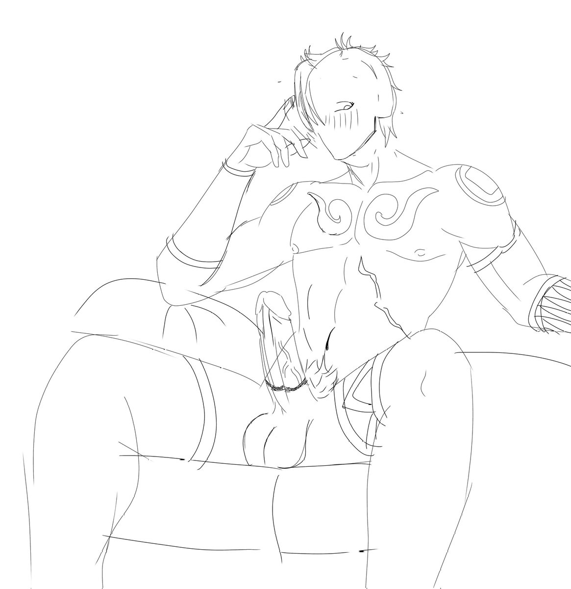 Casi olvido que tengo una cuenta en X jajaja

Bocetos puercotes de "El" y"Ella" (Nome)