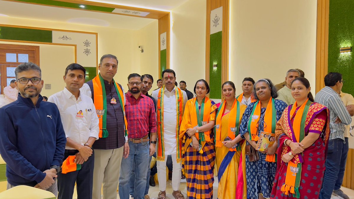 bala4bjp's tweet photo. Pune Zilla Parishad Election 2026!! 
For the first time ever, BJP has won and lotus bloomed in Mulshi Taluka, within the Hinjewadi–Maan Zilla Parishad ghat and Panchayat Samiti ghan. #zillaparishad #hinjewadi #puneelection 
@blsanthosh https://t.co/1hcdJ9AirM