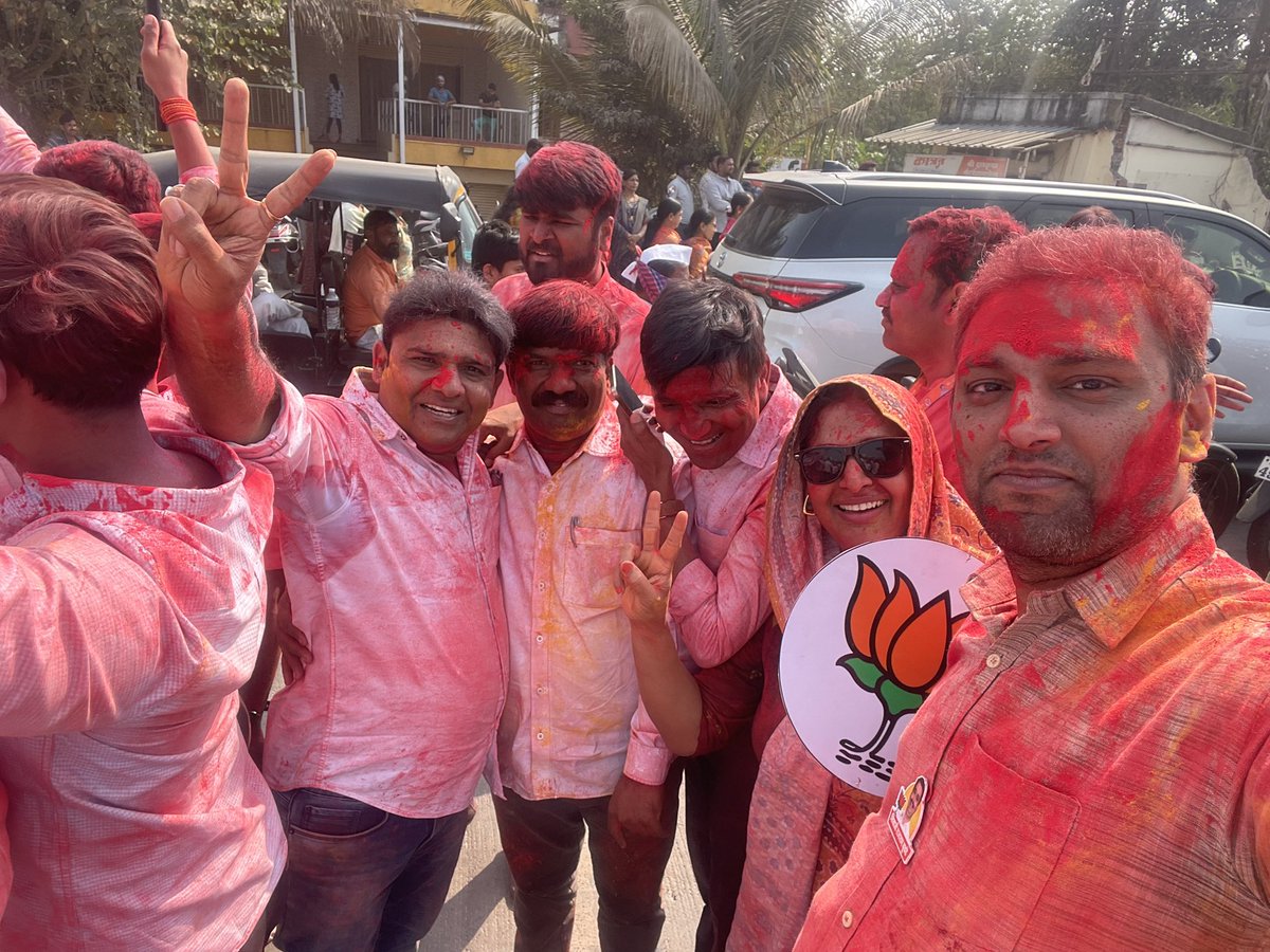 Sharing glimpses from the campaign and celebrations. Heartfelt thanks to all supporters, colleagues, and well-wishers who stood by us. Together, we’ve opened a new chapter for Mulshi Taluka. 
<a href="/blsanthosh/">B L Santhosh</a> #zillaparishad #hinjewadi #puneelection
