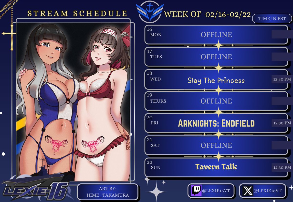 Lexie-16 💙👻 【VFleet】 tweet media