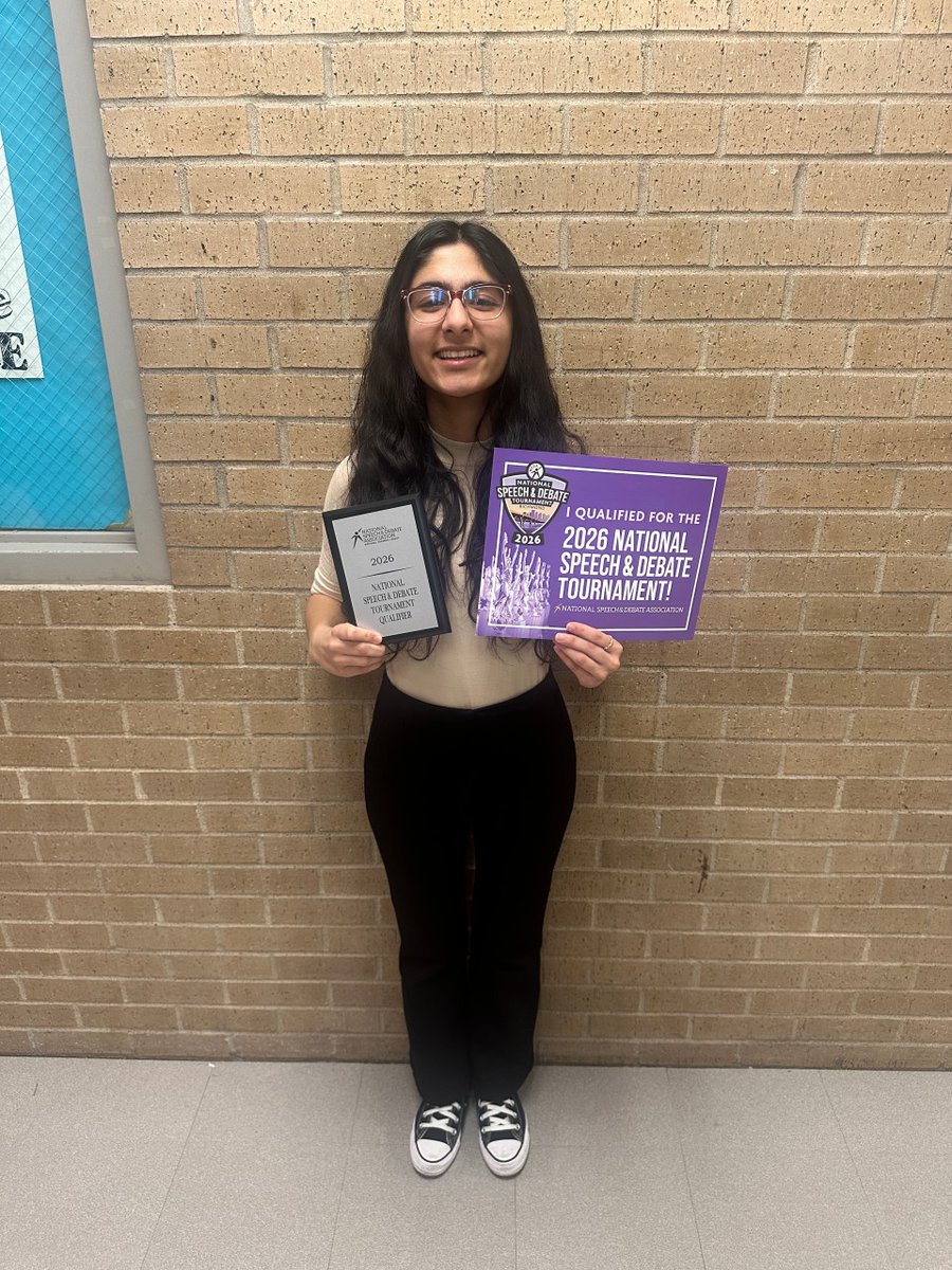 bettspdebate's tweet photo. The Speech and Debate Team just returned from our first of two district events, determining who qualifies to Nationals. Bettendorf returned with the following qualifier:

Ishika Motwani – Champion in Original Oratory

We also had numerous 1st Alts.

Congratulations!

#bettpride https://t.co/BOvEQJrV0C