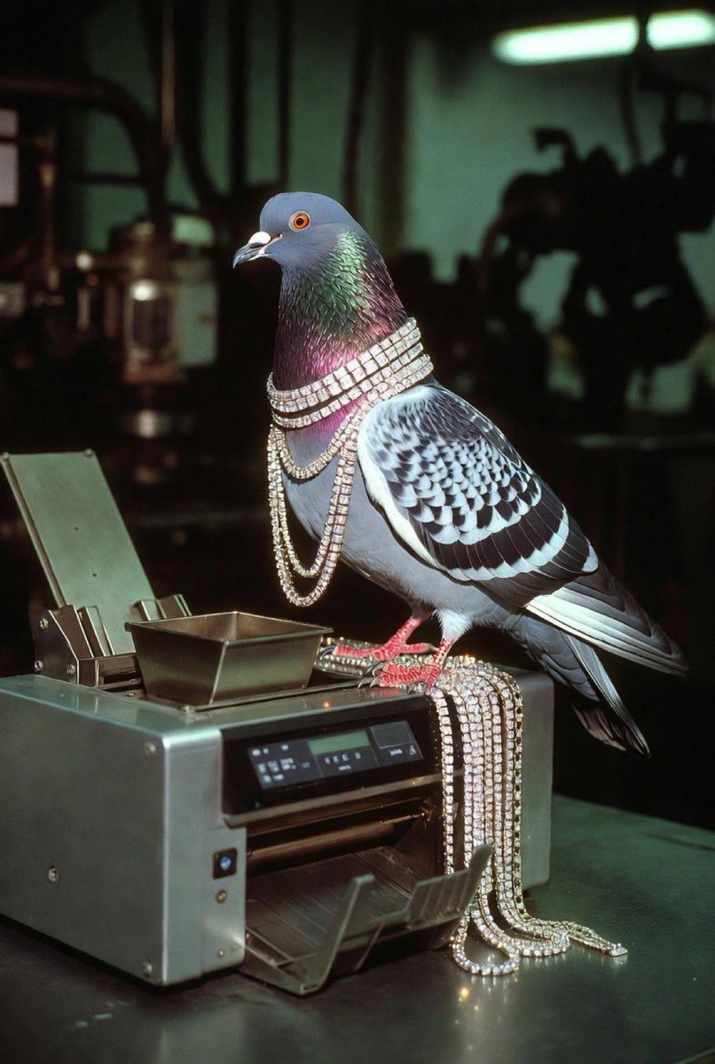 Bling bling😍 $pigeon