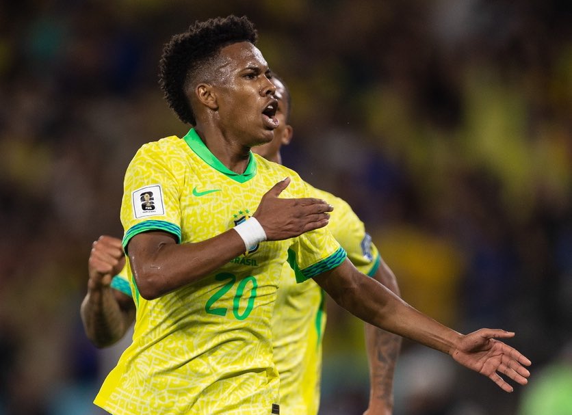 The biggest Brazilian talent since Neymar isn’t Vinícius Júnior, Rodrygo, Rayan or Endrick… It’s Estêvão Willian Almeida de Oliveira Gonçalves.

The chosen one 🇧🇷💎