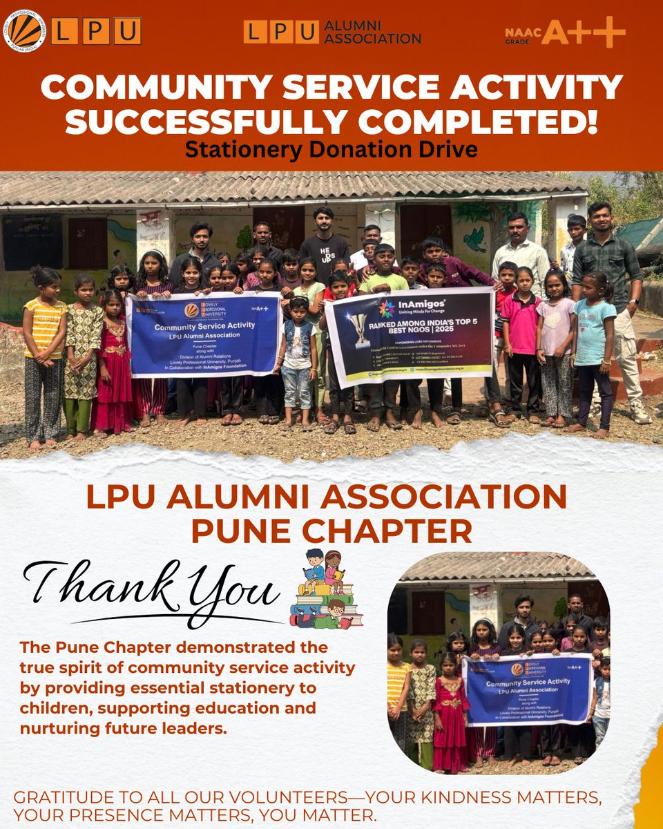 LPU Alumni Association tweet media