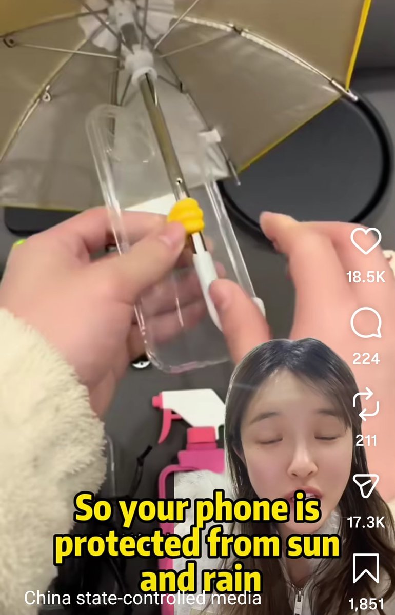 now i know which phonecase to buy so can use for waterbomb with that mini umbrella