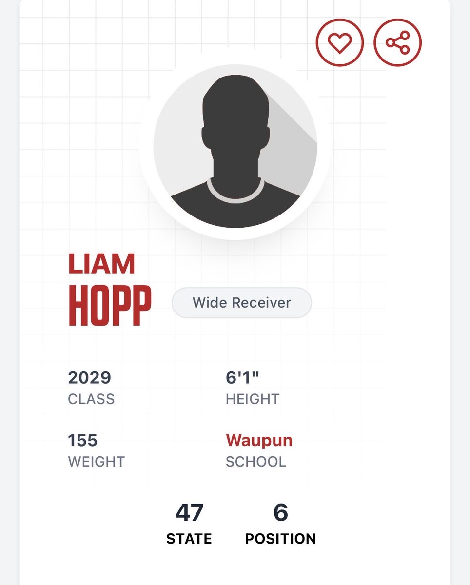 liamhopp5's tweet photo. Thank you @MJ_NFLDraft for the ranking! https://t.co/kw4AbFiTYJ