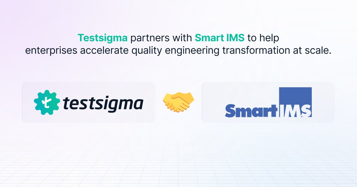 Testsigma tweet media