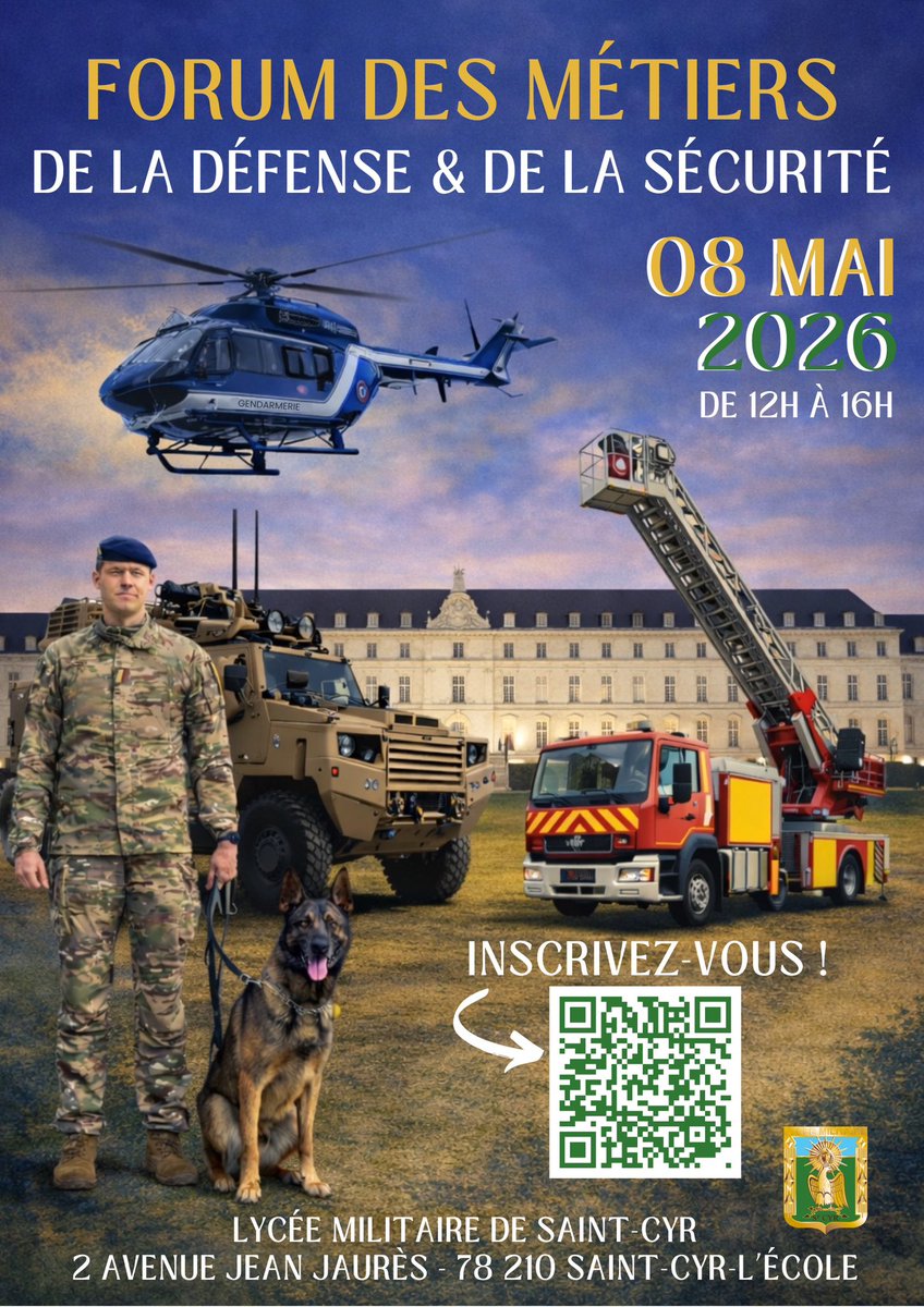 Lycée Militaire de Saint-Cyr tweet media