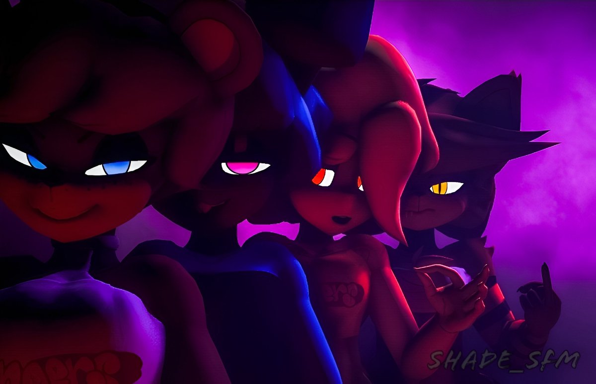 Spend the night eiith the boys..~
They are eager to see you~

Models/edited by: <a href="/CryptiaCurves/">🔞Cryptia🔞</a> <a href="/Zanicart/">Zanic</a> 
#fapnightsatfrennis #FNAF #sfm #fazclaireNightclub #nsfw #nsfwtwtًً