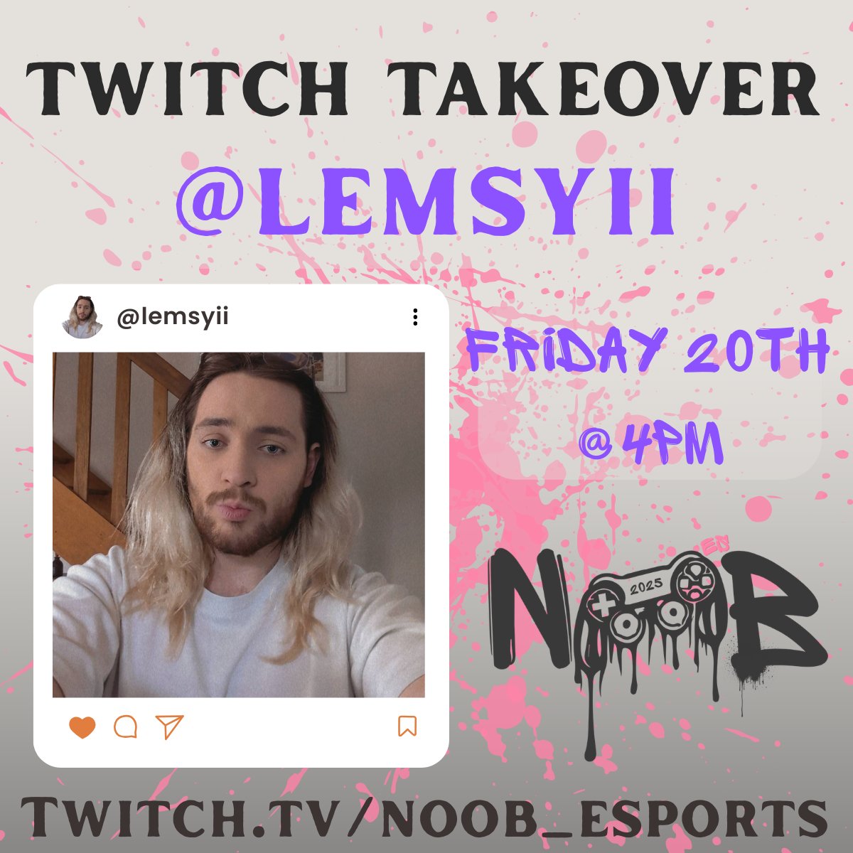 👉 LIVE NOW twitch.tv/noob_esports 👈

<a href="/lemsyii/">Lems</a> makes things magical in Valorant 🪄

#noobesports #twitch #contentcreator #Valorant #community
