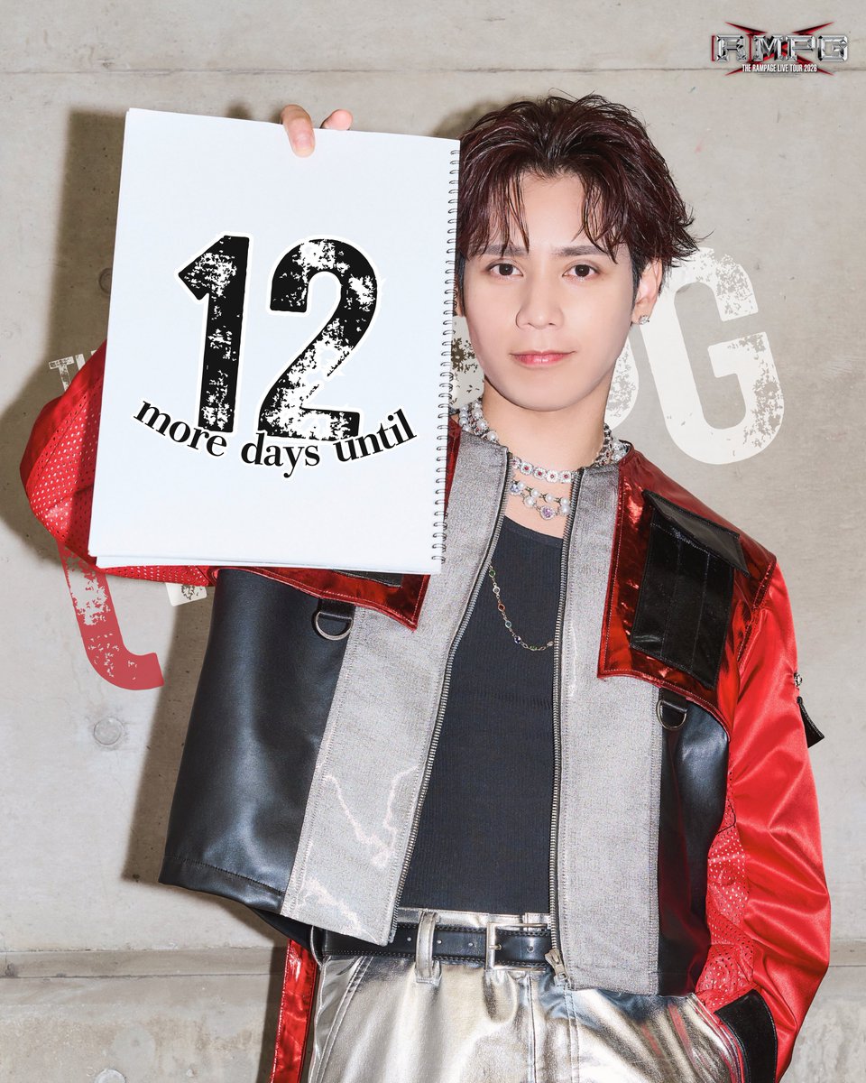 12 more days until THE RAMPAGE LIVE TOUR 2026 