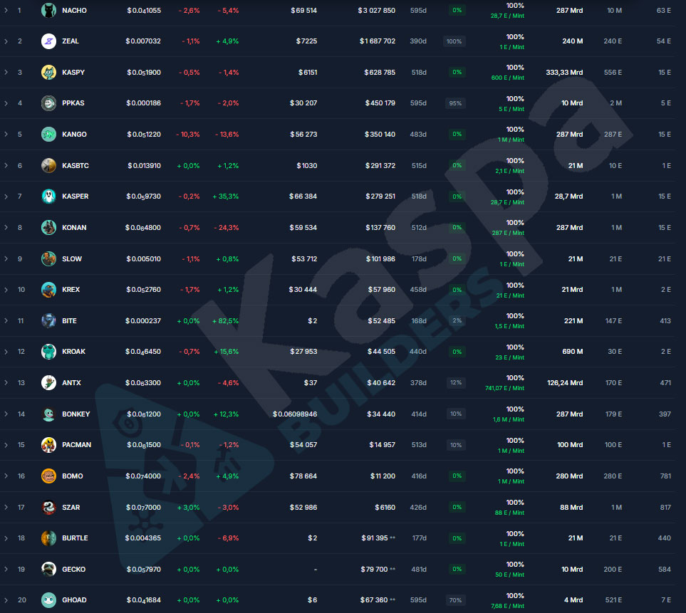 Kaspa Builders tweet media