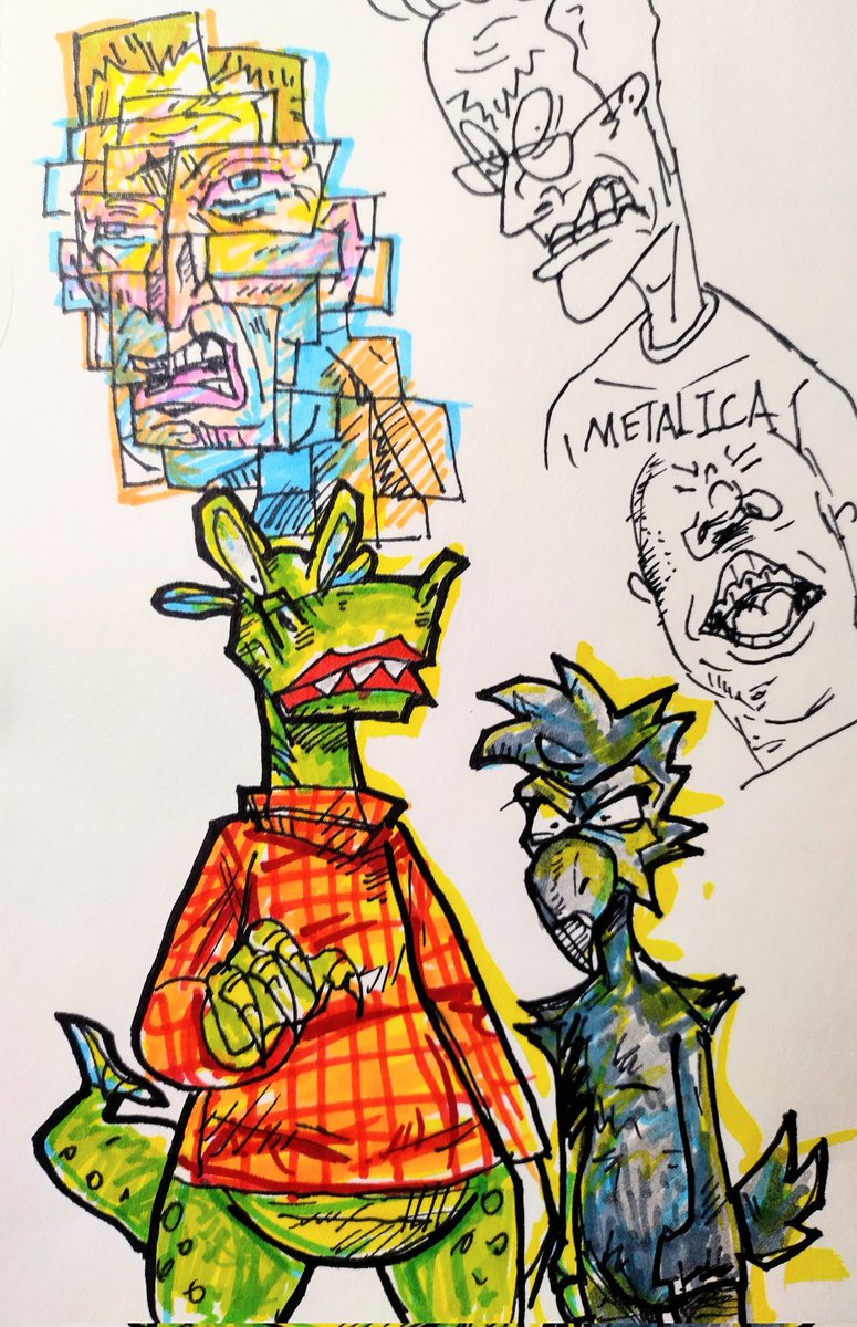 Found these doodles from a long while ago, I think I totally forgot about em