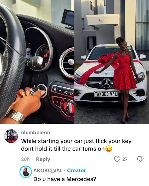 ignyharaz2's tweet photo. Haka Aoko ka  clock app kalitaka ku embarrass boy child kwa comments kumbe jamaa ni donga na hadi ako na benz kali sio hizi za promo.

There's  always someone  doing better than you. https://t.co/n44GQTjSsf