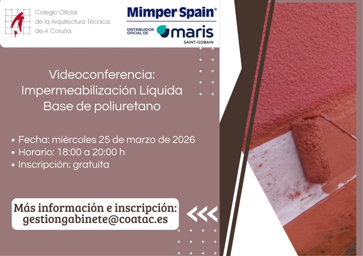 📢📚𝐕𝐢𝐝𝐞𝐨𝐜𝐨𝐧𝐟𝐞𝐫𝐞𝐧𝐜𝐢𝐚 𝐝𝐞 𝐌𝐢𝐦𝐩𝐞𝐫 𝐒𝐩𝐚𝐢𝐧: 𝐈𝐦𝐩𝐞𝐫𝐦𝐞𝐚𝐛𝐢𝐥𝐢𝐳𝐚𝐜𝐢𝐨́𝐧 𝐋𝐢́𝐪𝐮𝐢𝐝𝐚 𝐁𝐚𝐬𝐞 𝐏𝐨𝐥𝐢𝐮𝐫𝐞𝐭𝐚𝐧𝐨 🔗coatac.es/eventos/detall…