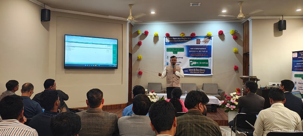 Sh. T. Pritam Singh, DC, KVS RO Tinsukia inaugurated 02 days workshop on Digital Salary &amp; Tally held on 13-14 February 2026 at Dimapur, Nagaland. All School Heads &amp; Office Staff of the KVs under Tinsukia Region participated in the training. <a href="/KVS_HQ/">Kendriya Vidyalaya Sangathan</a> <a href="/KV_Lamphelpat/">KV No.1, Imphal, Lamphelpat</a>